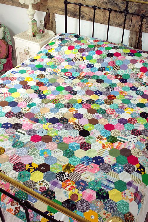 colcha de quilting y pachwork